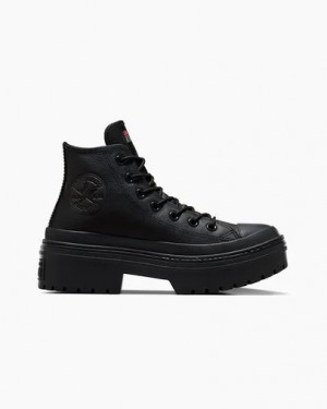 Botas Converse Chuck Taylor All Star Lugged Heel Platform Waterproof Mujer Negras Chile | C-96350419