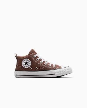 Botas Converse Chuck Taylor All Star Malden Street Niños Marrones Blancas Negras Chile | C-42790169