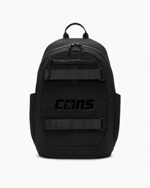 Mochilas Converse CONS Seasonal Hombre Negras Chile | C-21085469