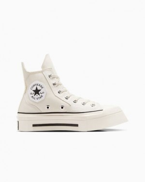 Zapatillas Converse Chuck 70 De Luxe Squared Hombre Blancas Chile | C-27153499