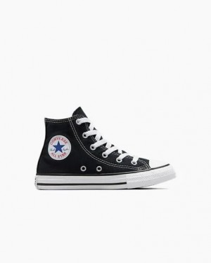 Zapatillas Converse Chuck Taylor All Star Classic Niños Negras Chile | C-80726919