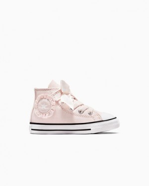 Zapatillas Converse Chuck Taylor All Star Ruffles & Bows Easy-On Niños Rosas Blancas Chile | C-78152039