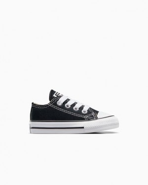 Zapatillas Converse Chuck Taylor All Star Classic Niños Negras Chile | C-12935679