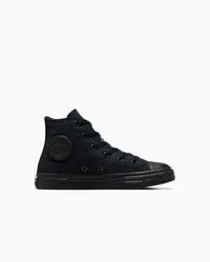 Zapatillas Converse Chuck Taylor All Star Classic Niños Negras Chile | C-64507319