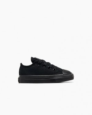 Zapatillas Converse Chuck Taylor All Star Classic Niños Negras Chile | C-56780299