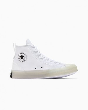 Zapatillas Converse Chuck Taylor All Star CX EXP2 Hombre Blancas Negras Chile | C-16379089