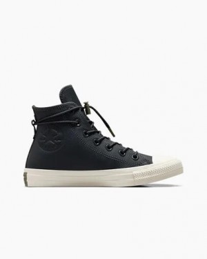 Zapatillas Converse Chuck Taylor All Star Weatherized Leather Hombre Gris Chile | C-06972319