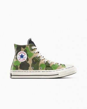 Zapatillas Converse Converse x Brain Dead Chuck 70 Hombre Blancas Negras Multicolor Chile | C-73029189