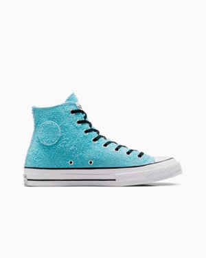 Zapatillas Converse Converse x Stüssy Chuck 70 Hombre Azules Chile | C-96401389