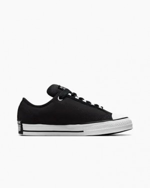 Zapatillas Tenis Converse Chuck Taylor Puff Hombre Negras Blancas Chile | C-36147589