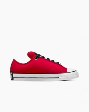 Zapatillas Tenis Converse Chuck Taylor Puff Hombre Rojas Blancas Negras Chile | C-98026519