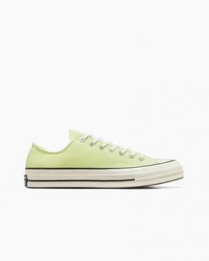 Zapatillas de Lona Converse Chuck 70 Mujer Verde Negras Chile | C-65431879