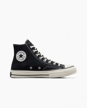 Zapatillas de Lona Converse Chuck 70 Mujer Negras Chile | C-84729659