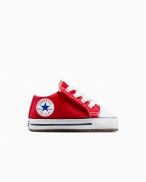 Zapatillas de Lona Converse Chuck Taylor All Star Cribster Niños Rojas Beige Blancas Chile | C-91207389