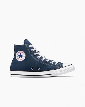 Zapatillas de Lona Converse Chuck Taylor All Star Hombre Azul Marino Chile | C-12703899