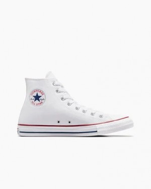 Zapatillas de Lona Converse Chuck Taylor All Star Mujer Blancas Chile | C-97602839