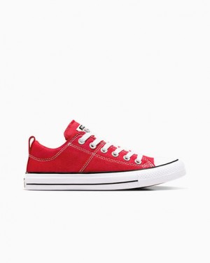 Zapatillas de Lona Converse Chuck Taylor All Star Madison Mujer Rojas Blancas Negras Chile | C-50489739