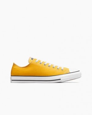 Zapatillas de Lona Converse Chuck Taylor All Star Mujer Limón Chile | C-84356299