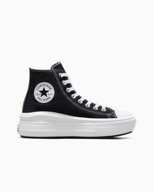 Zapatos Plataforma Converse Chuck Taylor All Star Move Hombre Negras Beige Blancas Chile | C-42379089