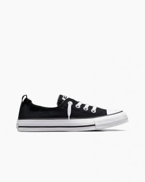 Zapatos Slip On Converse Chuck Taylor All Star Shoreline Mujer Negras Chile | C-69184509