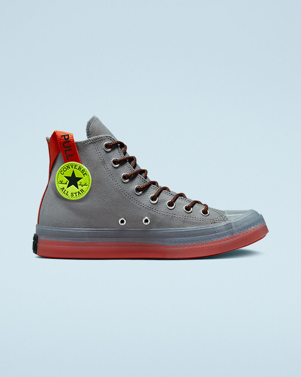 Zapatillas Converse Chuck Taylor All Star CX Mujer Gris Oscuro Naranjas | Chile-48120