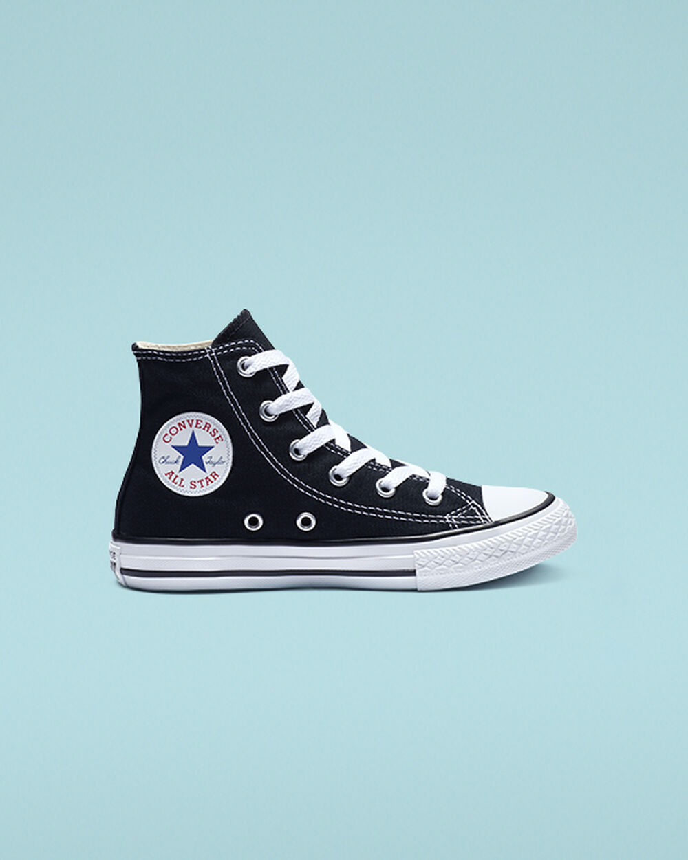 Zapatillas Converse Chuck Taylor All Star Niña Negras | Chile-63054