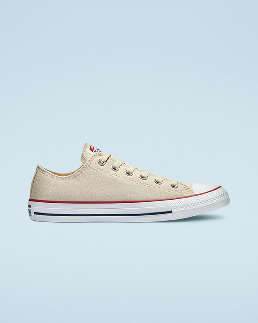 Zapatillas Converse Chuck Taylor All Star Mujer Beige Blancas | Chile-84092