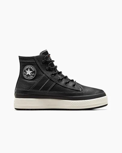 Botas Converse Chuck Taylor All Star Equip Waterproof Hombre Negras Blancas Chile | C-14865329