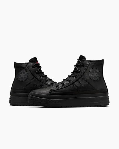 Botas Converse Chuck Taylor All Star Equip Waterproof Hombre Negras Gris Oscuro Chile | C-28317609