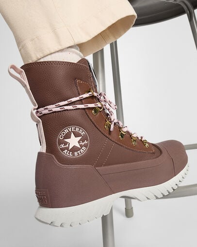 Botas Converse Chuck Taylor All Star Lugged 2.0 CC X-Hi Waterproof Mujer Rosas Chile | C-81923509