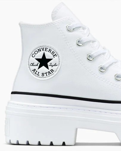 Botas Converse Chuck Taylor All Star Lugged Heel Platform Mujer Blancas Negras Chile | C-52839619