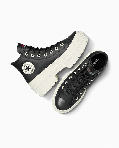 Botas Converse Chuck Taylor All Star Lugged Heel Platform Waterproof Mujer Negras Chile | C-13840929