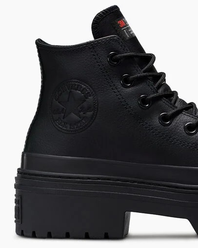 Botas Converse Chuck Taylor All Star Lugged Heel Platform Waterproof Mujer Negras Chile | C-96350419