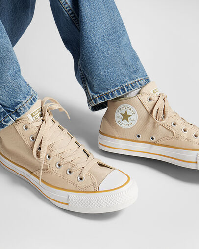 Botas Converse Chuck Taylor All Star Malden Street Mujer Beige Blancas Chile | C-13642899