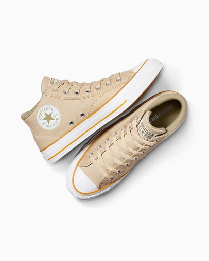 Botas Converse Chuck Taylor All Star Malden Street Mujer Beige Blancas Chile | C-13642899