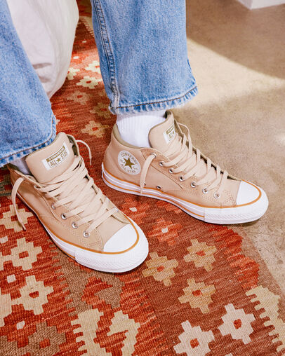 Botas Converse Chuck Taylor All Star Malden Street Mujer Beige Blancas Chile | C-68794259