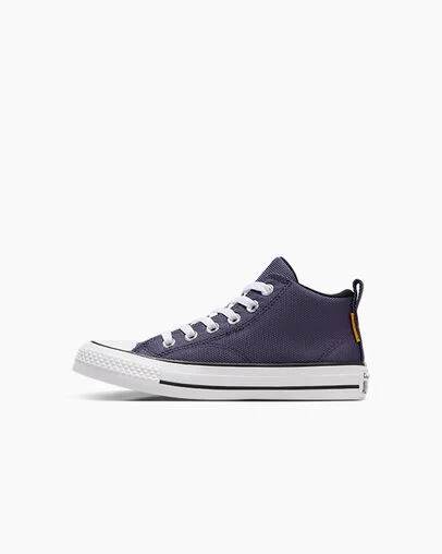 Botas Converse Chuck Taylor All Star Malden Street Niños Gris Moradas Blancas Chile | C-17924039