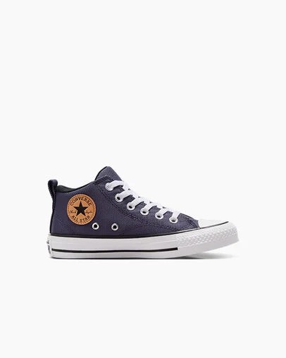 Botas Converse Chuck Taylor All Star Malden Street Niños Gris Moradas Blancas Chile | C-17924039