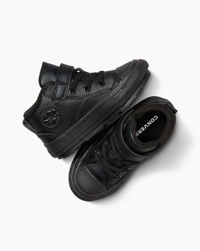 Botas Converse Chuck Taylor All Star Malden Street Niños Negras Chile | C-86397159