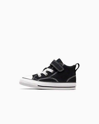 Botas Converse Chuck Taylor All Star Malden Street Niños Negras Blancas Chile | C-67183409