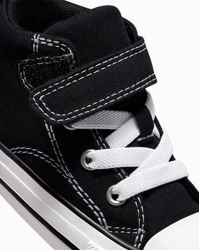 Botas Converse Chuck Taylor All Star Malden Street Niños Negras Blancas Chile | C-67183409