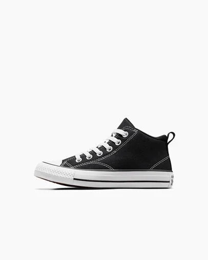 Botas Converse Chuck Taylor All Star Malden Street Niños Negras Blancas Chile | C-21873659