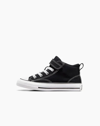 Botas Converse Chuck Taylor All Star Malden Street Niños Negras Blancas Chile | C-02861979