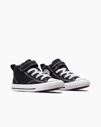 Botas Converse Chuck Taylor All Star Malden Street Niños Negras Blancas Chile | C-02861979