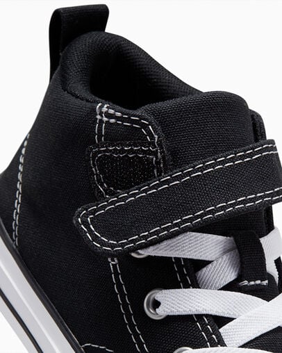 Botas Converse Chuck Taylor All Star Malden Street Niños Negras Blancas Chile | C-02861979