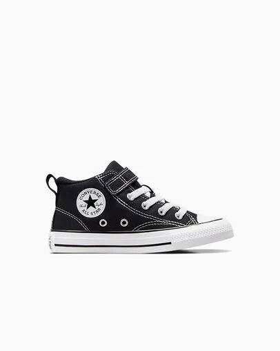 Botas Converse Chuck Taylor All Star Malden Street Niños Negras Blancas Chile | C-02861979