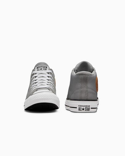 Botas Converse Chuck Taylor All Star Malden Street Hombre Gris Naranjas Blancas Chile | C-92186349