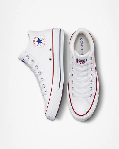 Botas Converse Chuck Taylor All Star Malden Street Hombre Blancas Rojas Azules Chile | C-90362789