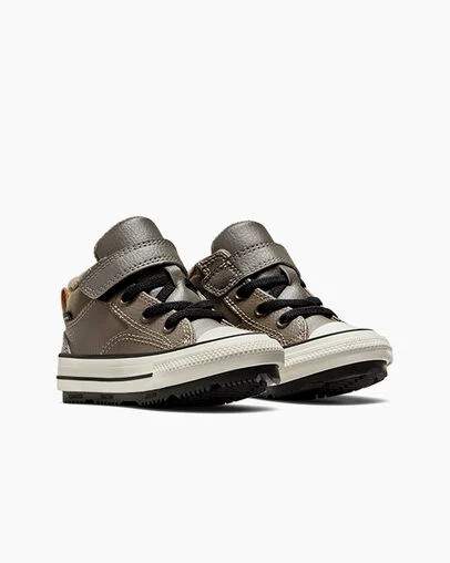 Botas Converse Chuck Taylor All Star Water-Repellent Malden Street Niños Marrones Negras Chile | C-73456909