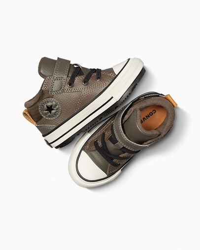 Botas Converse Chuck Taylor All Star Water-Repellent Malden Street Niños Marrones Negras Chile | C-73456909